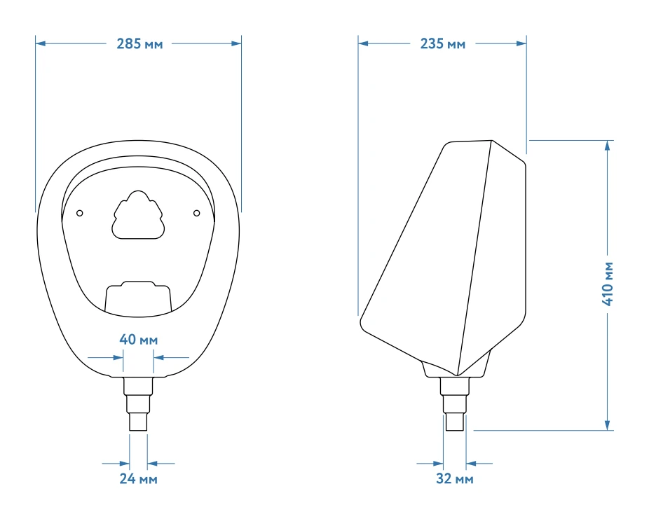 Pi-Pi Standard dimensions
