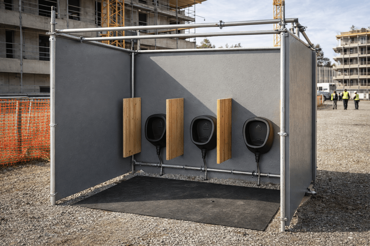 Pisoáry pro staveniště a staveništní toalety