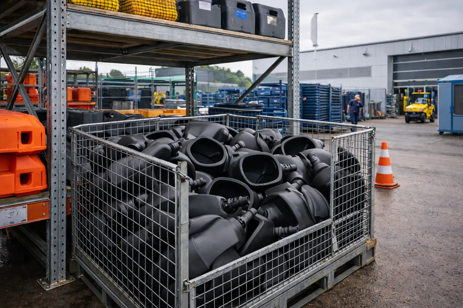 Pisoáry pro mobilní toalety v parku mobilních WC půjčoven